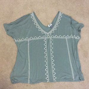 Short sleeve batwing top from old navy